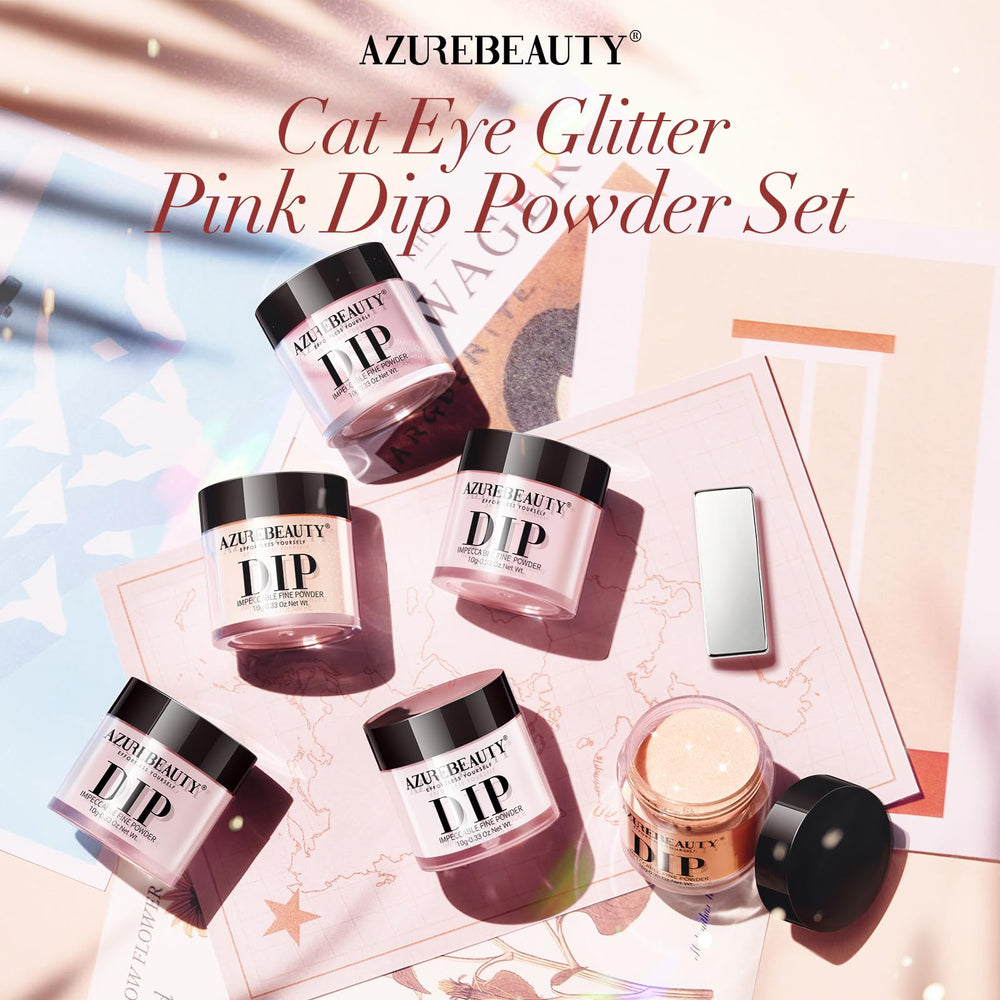 AZUREBEAUTY Dip Powder longue tenue et éclat résistant à l écaillage