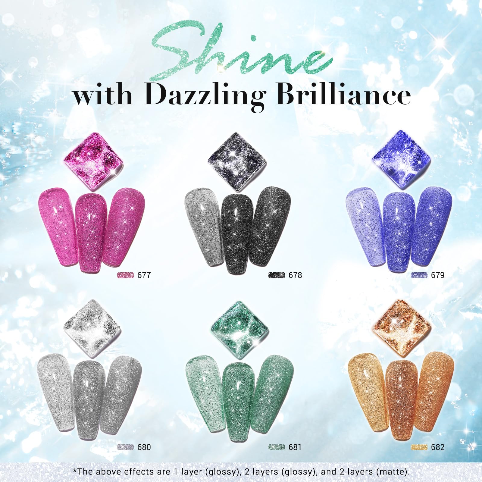 AZUREBEAUTY Poudre Dip or: éclat doré subtil sur les ongles.