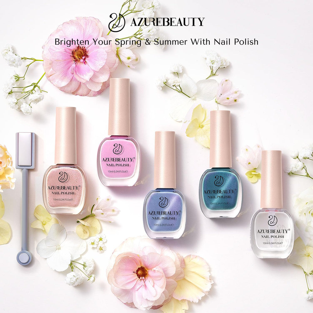 AZUREBEAUTY effet gel durable pour ongles brillants.
