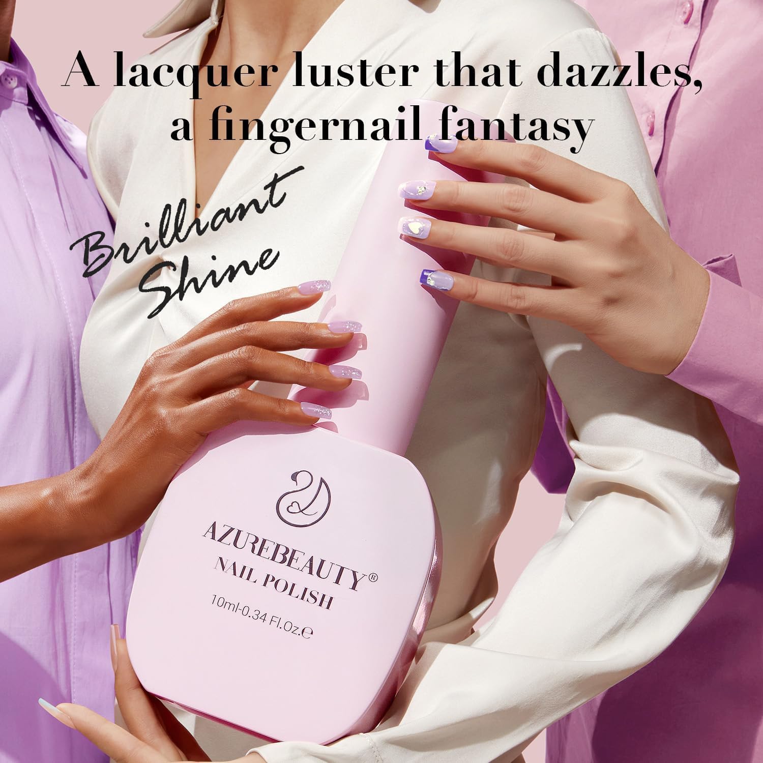 AZUREBEAUTY ensemble manucure maison, parfait pour débutants et résultats professionnels.