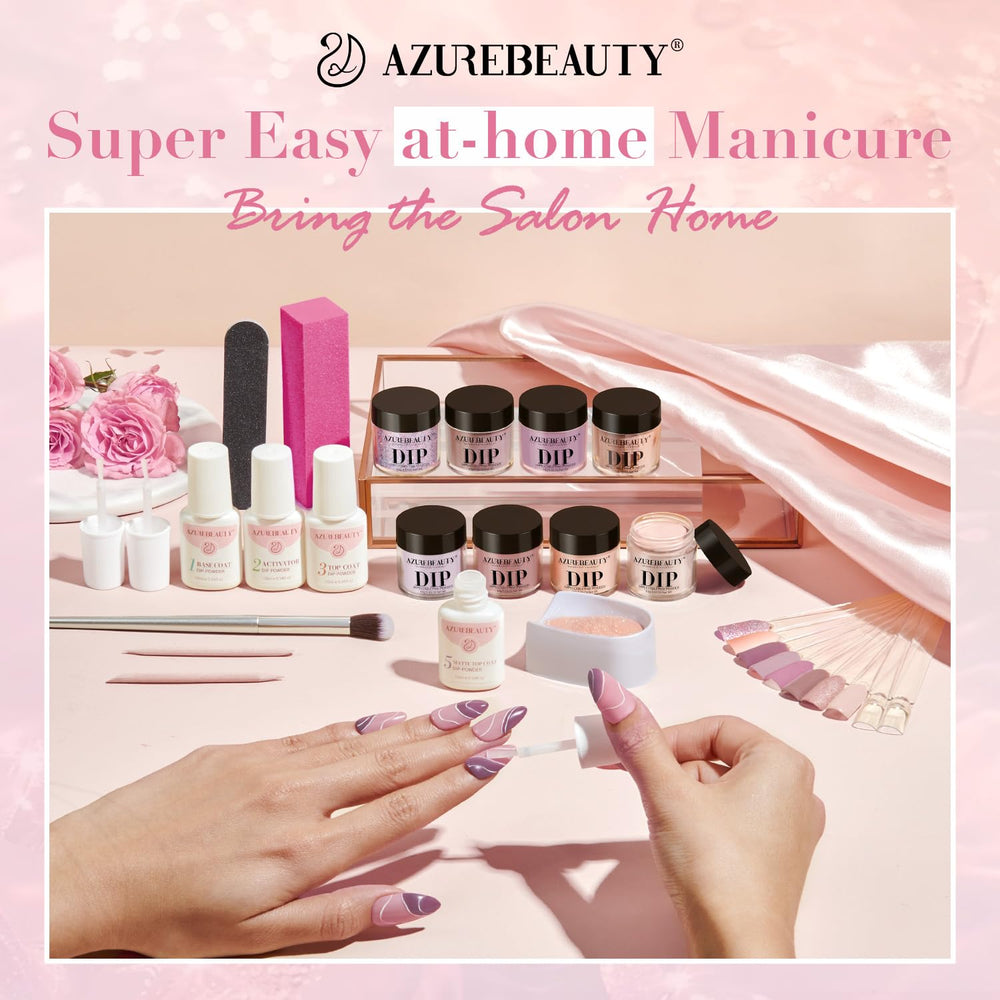 AzureBeauty – emballage soigné et kit pratique à emporter.
