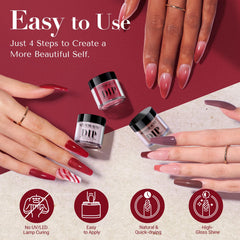 Formule saine avec calcium et vitamines pour les ongles.