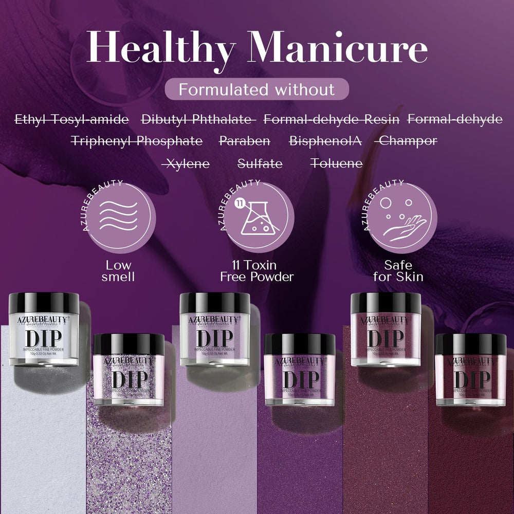 AZUREBEAUTY Kit manucure immersion – usage idéal pour débutants et professionnels.