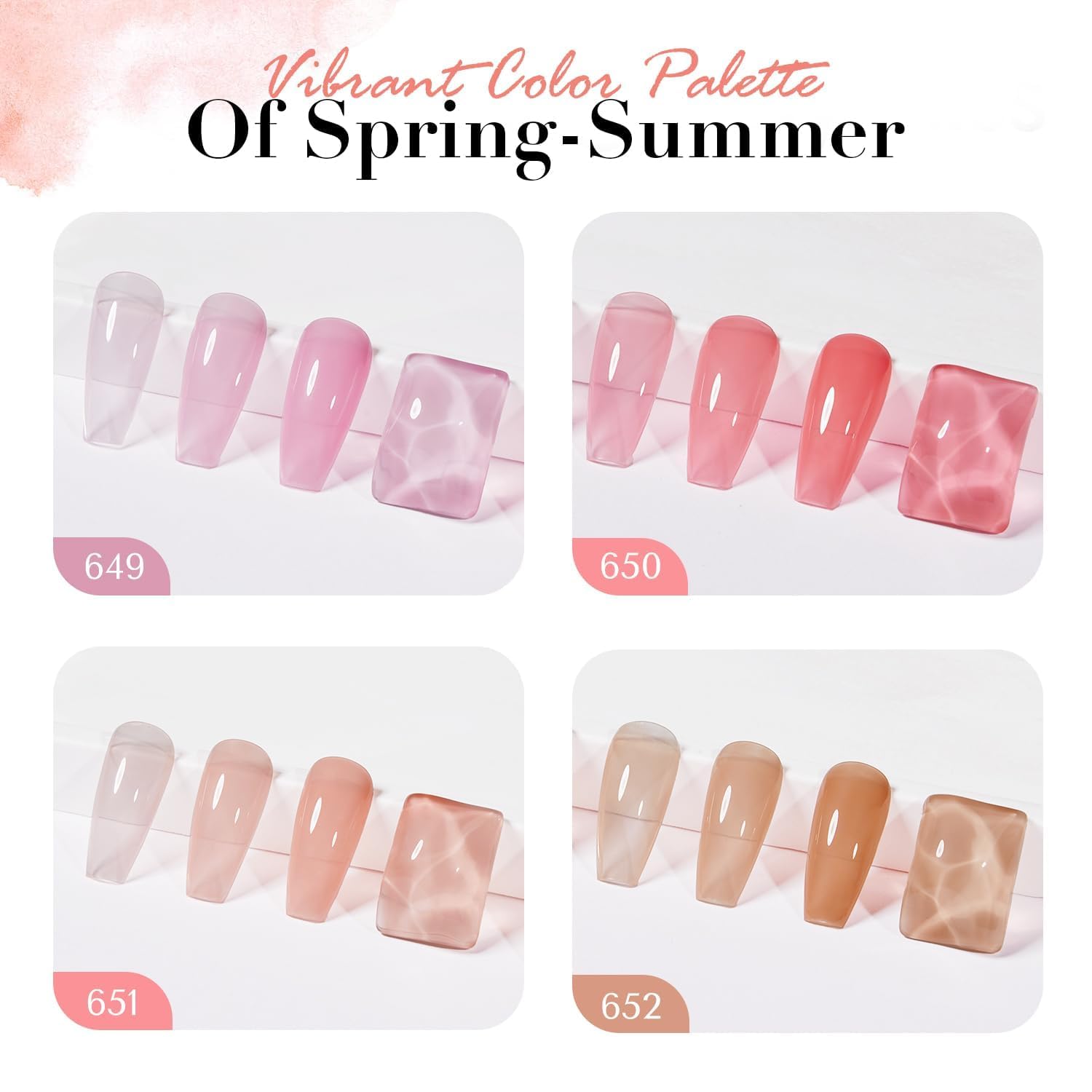 AZUREBEAUTY kit vernis ongles pour bricolage maison, manucure facile.