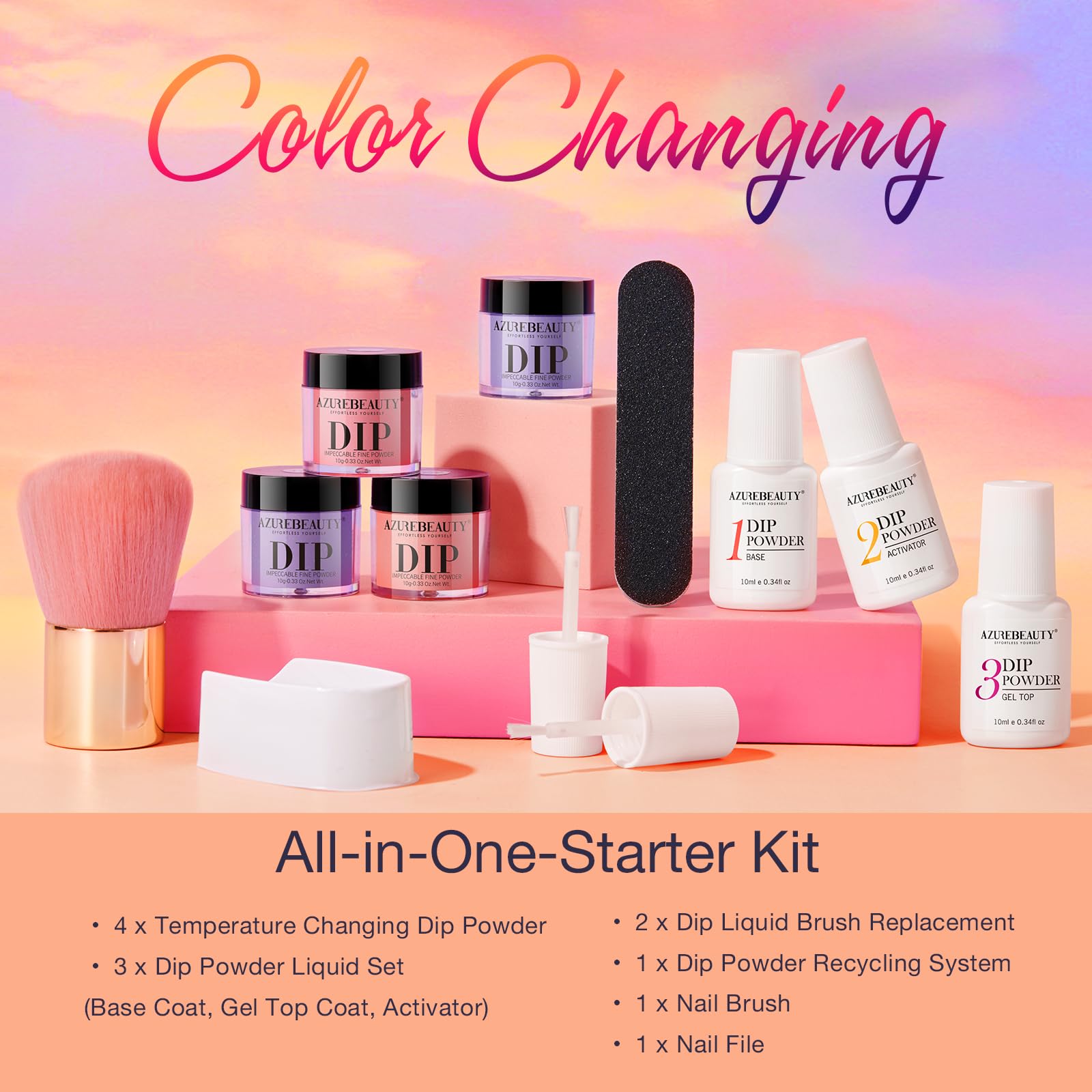 AZUREBEAUTY kit polyvalent, cadeau idéal pour débutants et amis.