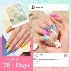 AZUREBEAUTY finition brillante et longue tenue sur les ongles