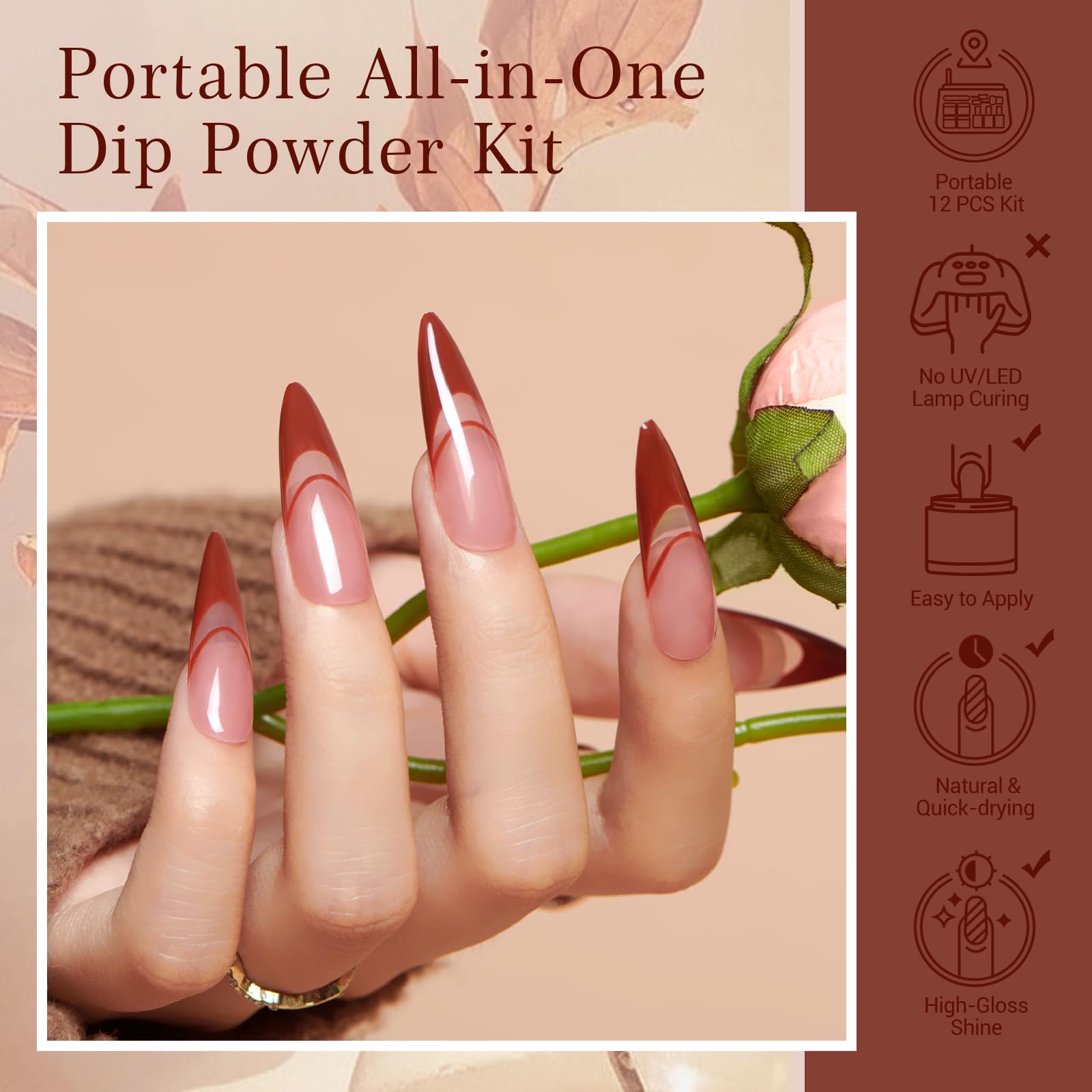 AZUREBEAUTY nude brown shades suit fall and winter style preferences