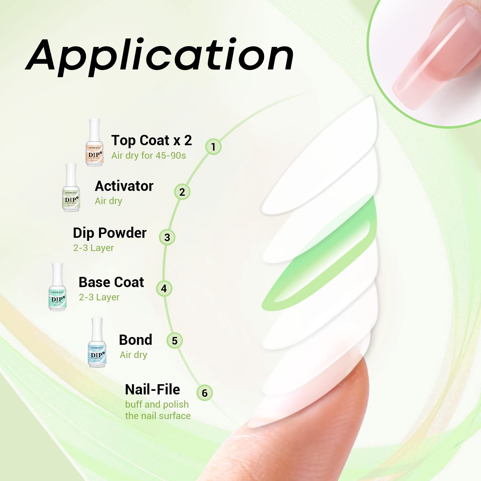 AZUREBEAUTY Activateur – odeur faible, travail confortable en cabinet ou à domicile.