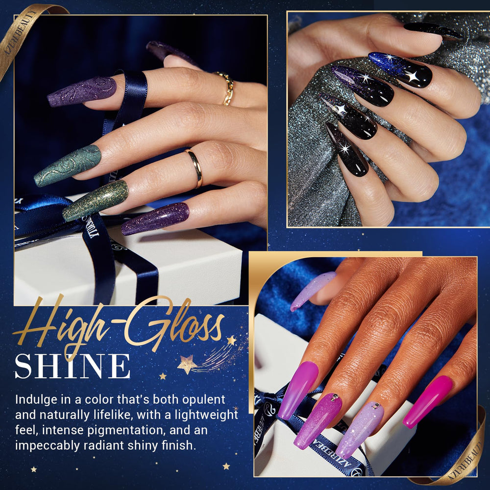Outils professionnels AZUREBEAUTY pour manicure dip à domicile