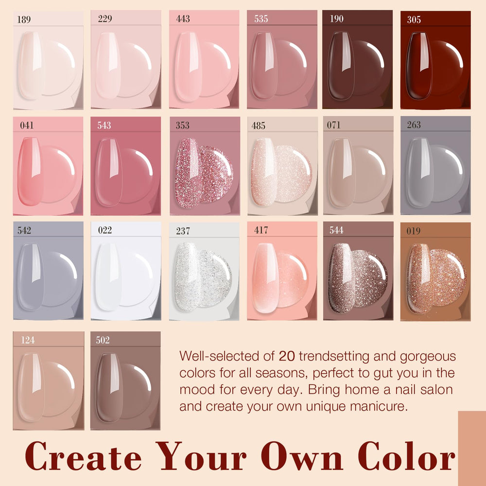 AZUREBEAUTY palettes-20-couleurs-ete-pastel: variété estivale pour des styles pastel tendance.