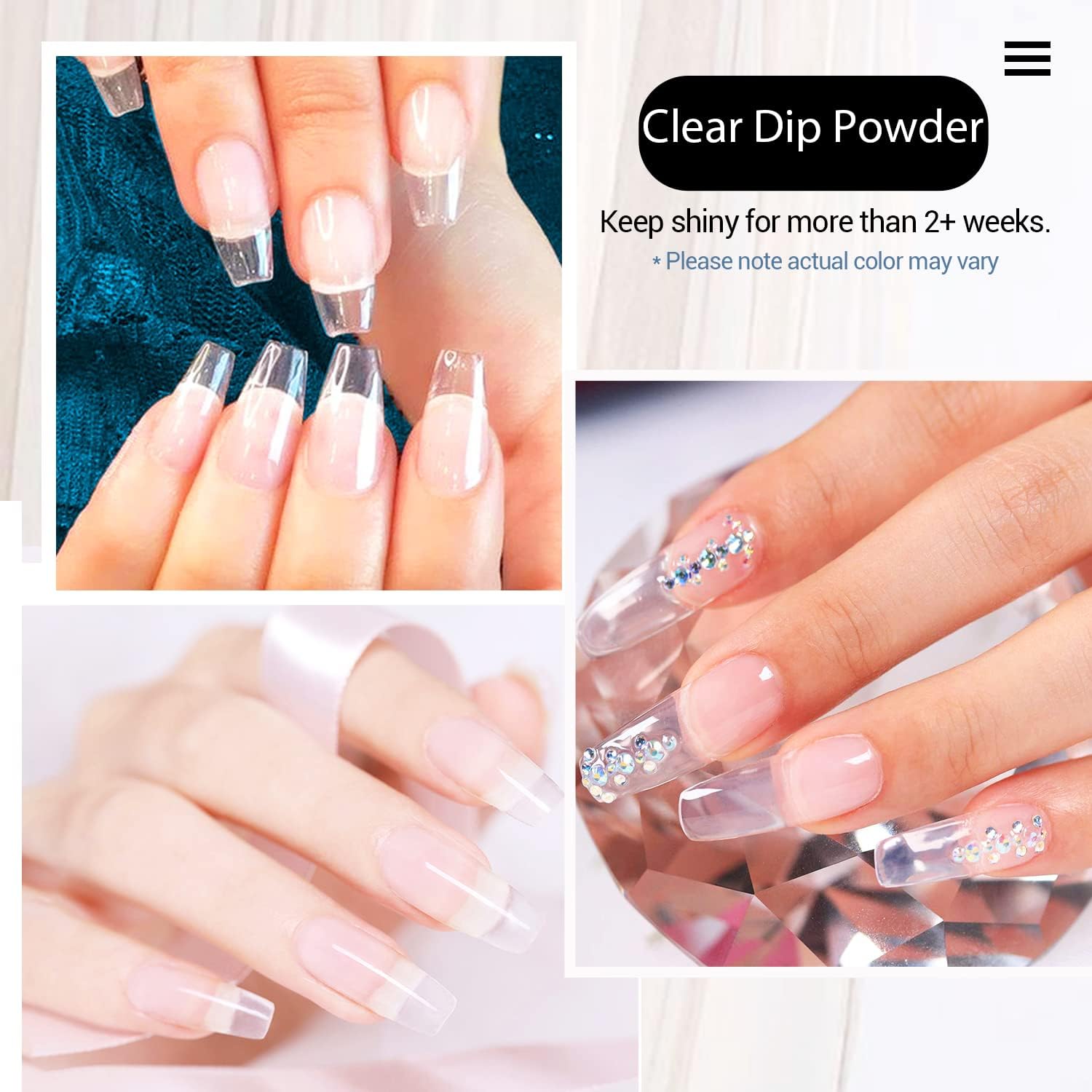 AZUREBEAUTY poudre dip base-couche pour fondation fiable.
