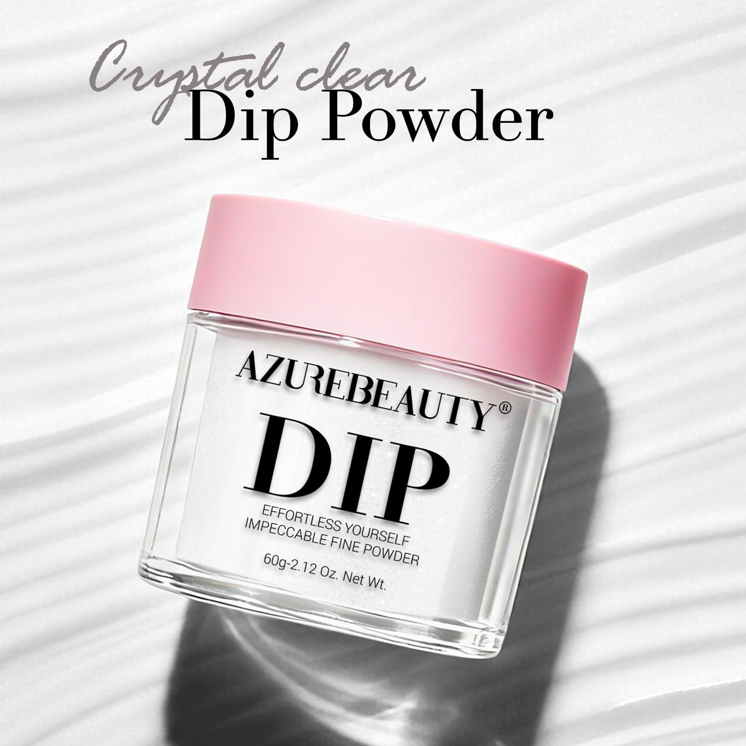 AZUREBEAUTY poudre dip étapes faciles, création rapide d'un look chic.