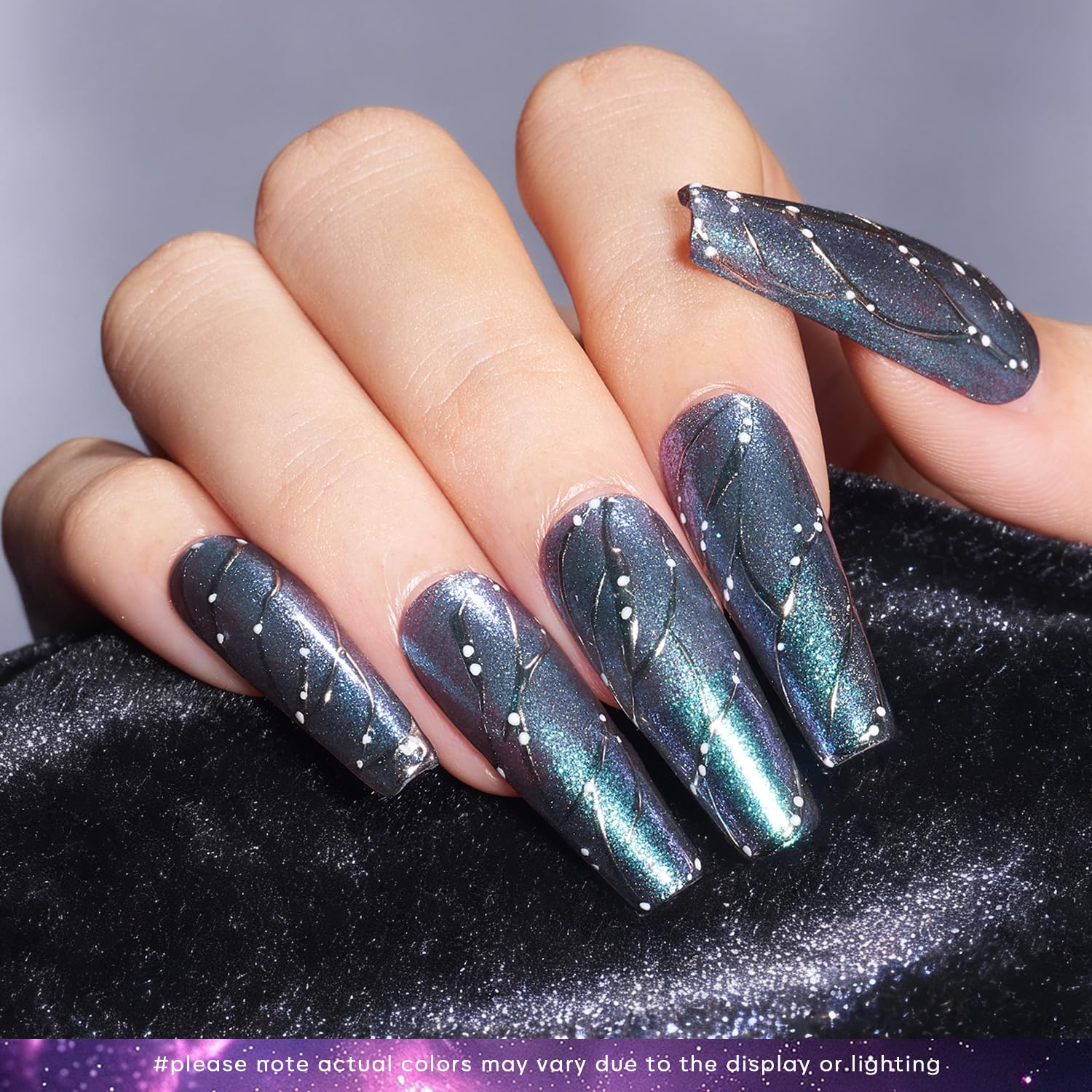 Finition brillante AzureBeauty offrant un look poli pour le quotidien.