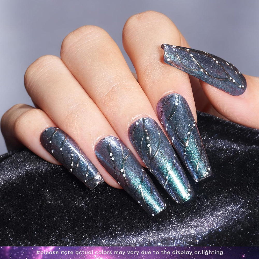 Finition brillante AzureBeauty offrant un look poli pour le quotidien.