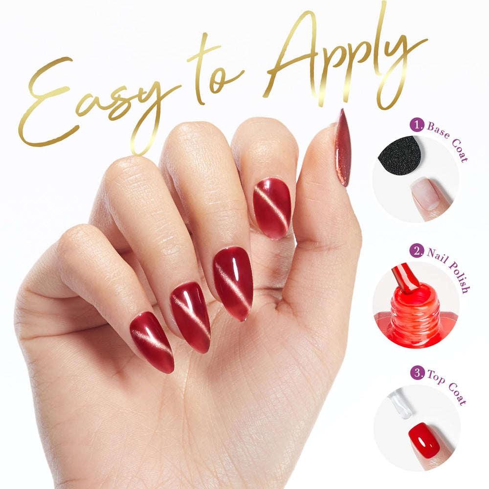 AzureBeauty Pinceau large – application rapide et précise sur tous les ongles.