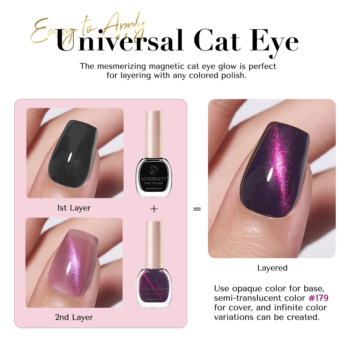 AzureBeauty Vernis Violet pailleté – reflets chatoyants pour soirées.