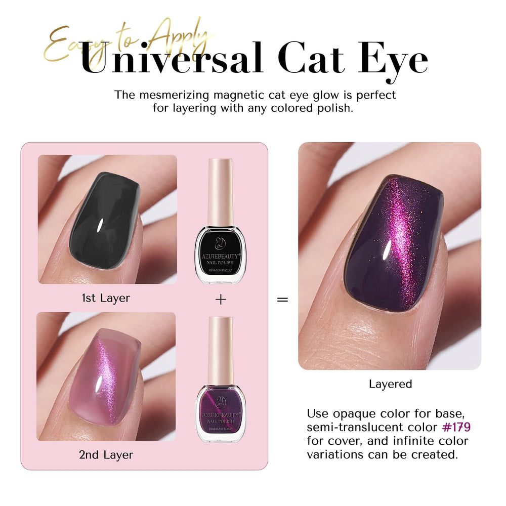 AzureBeauty Vernis Violet pailleté – reflets chatoyants pour soirées.