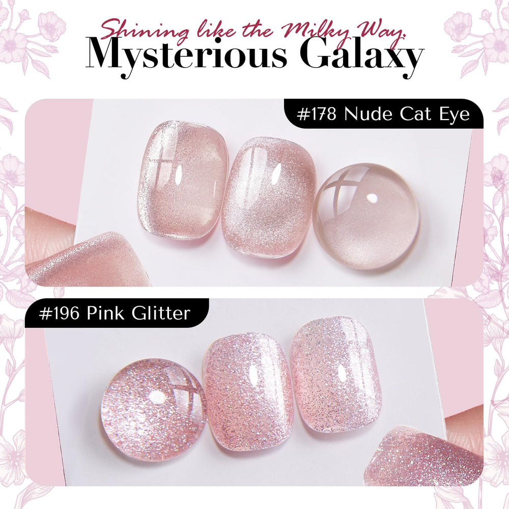 AZUREBEAUTY vernis oeil-de-chat nude, tenue longue durée