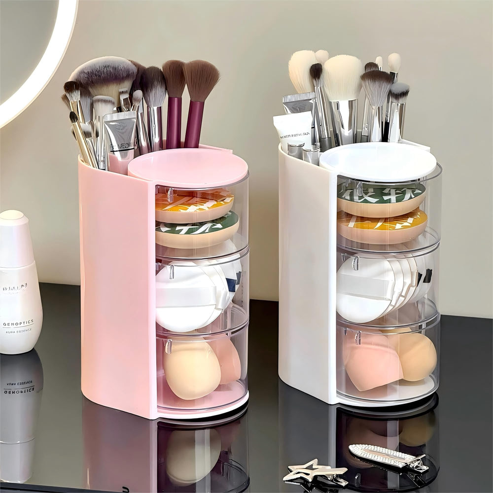 Étagère double Azurphoric, espaces supérieurs pour divers accessoires.