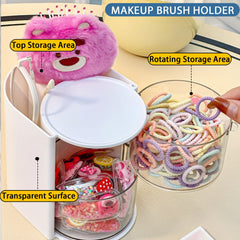 Azurphoric Support Brosses Maquillage: rangement pratique pour pinceaux et éponges.