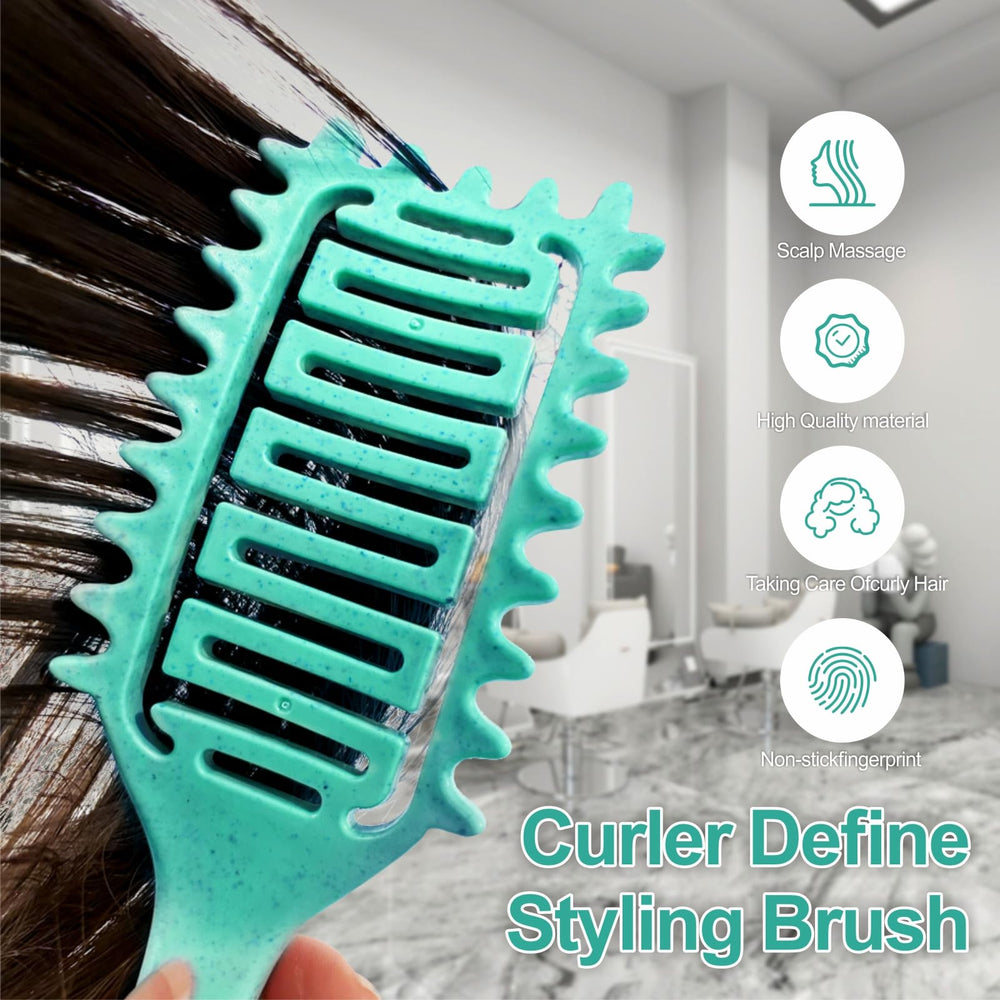Brosse Azxewa – glisse douce sans tirer pour un brushing fluide