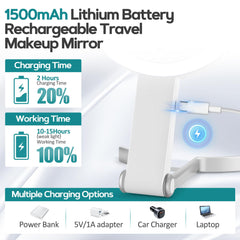 Miroir B Beauty Planet avec agrandissement 30x pour retouches fines.