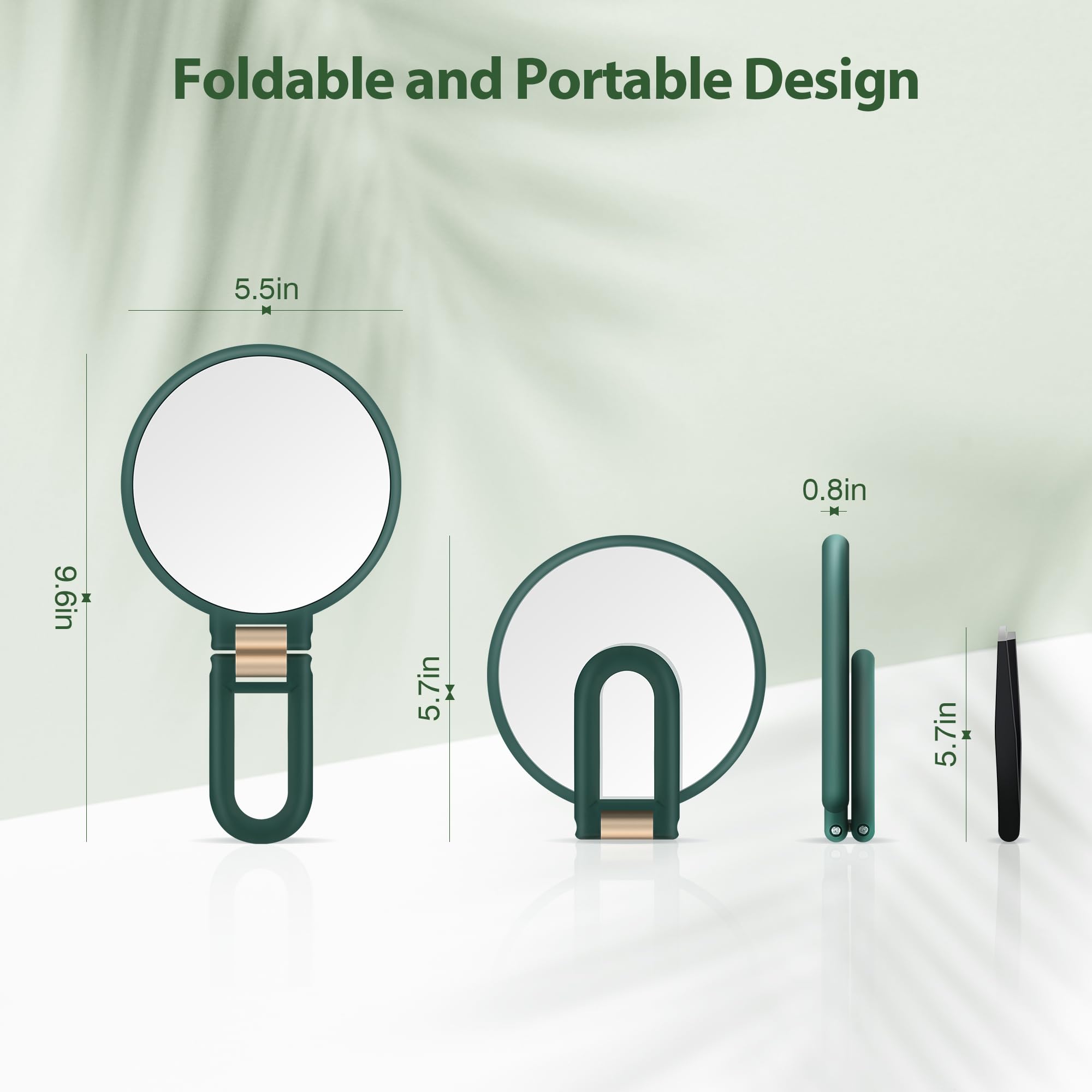 Miroir double-face B Beauty Planet — 1X et 30X pour tout faire