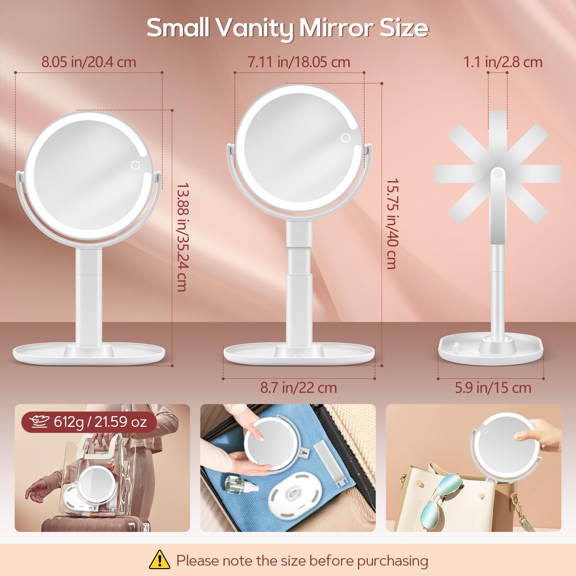 Hauteur réglable B Beauty Planet pour s’adapter à votre espace.