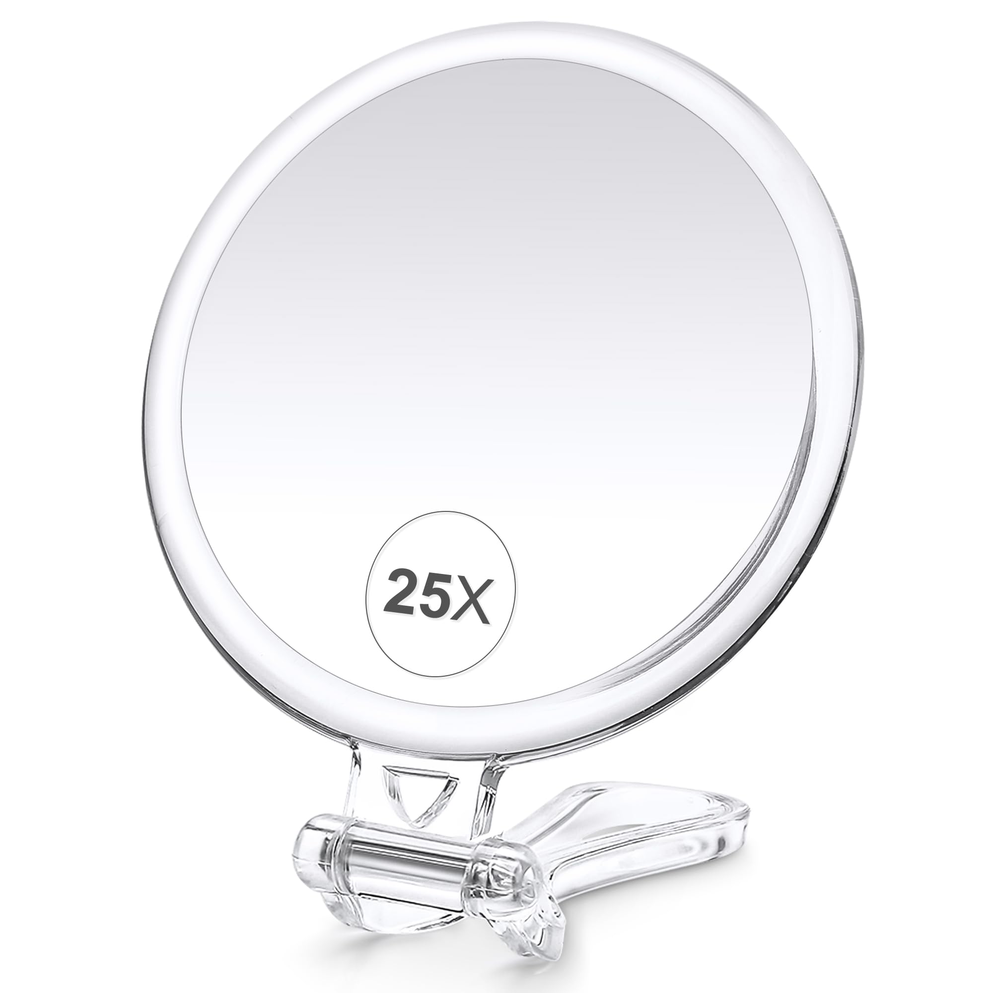 Miroir 25x et 1x de B Beauty Planet, double face, parfait pour un maquillage précis.