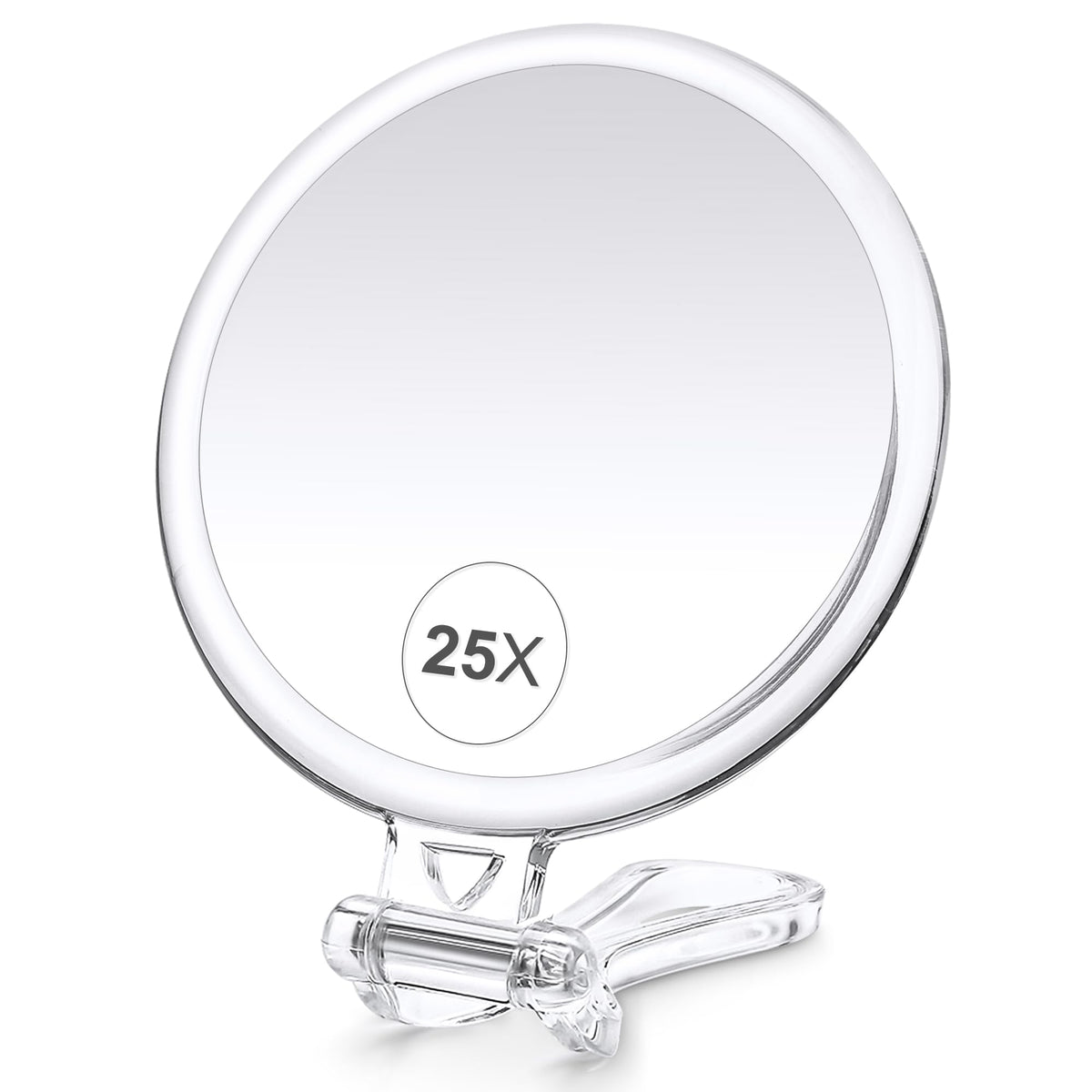 Miroir 25x et 1x de B Beauty Planet, double face, parfait pour un maquillage précis.