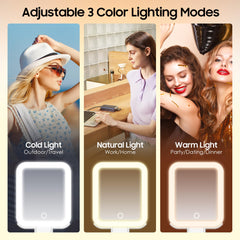 Miroir portable et pliable B Beauty Planet pour les voyages.