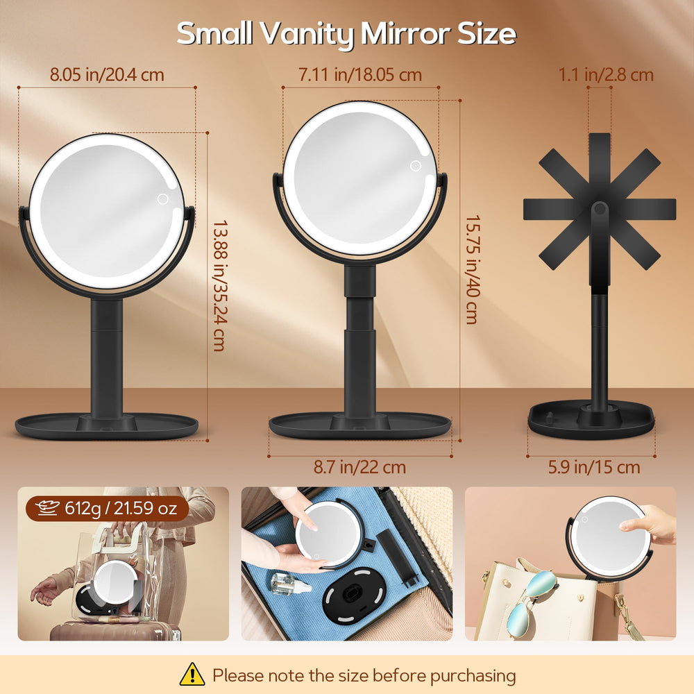 Rotation à 360° pour ajuster facilement l’angle du visage