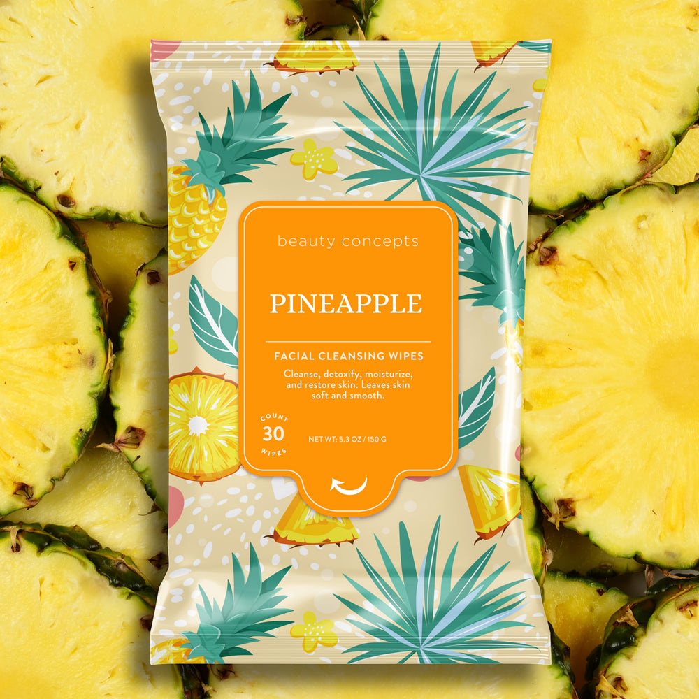 Format portable B.C Beauty Concepts, lingettes visage pratiques en déplacement.