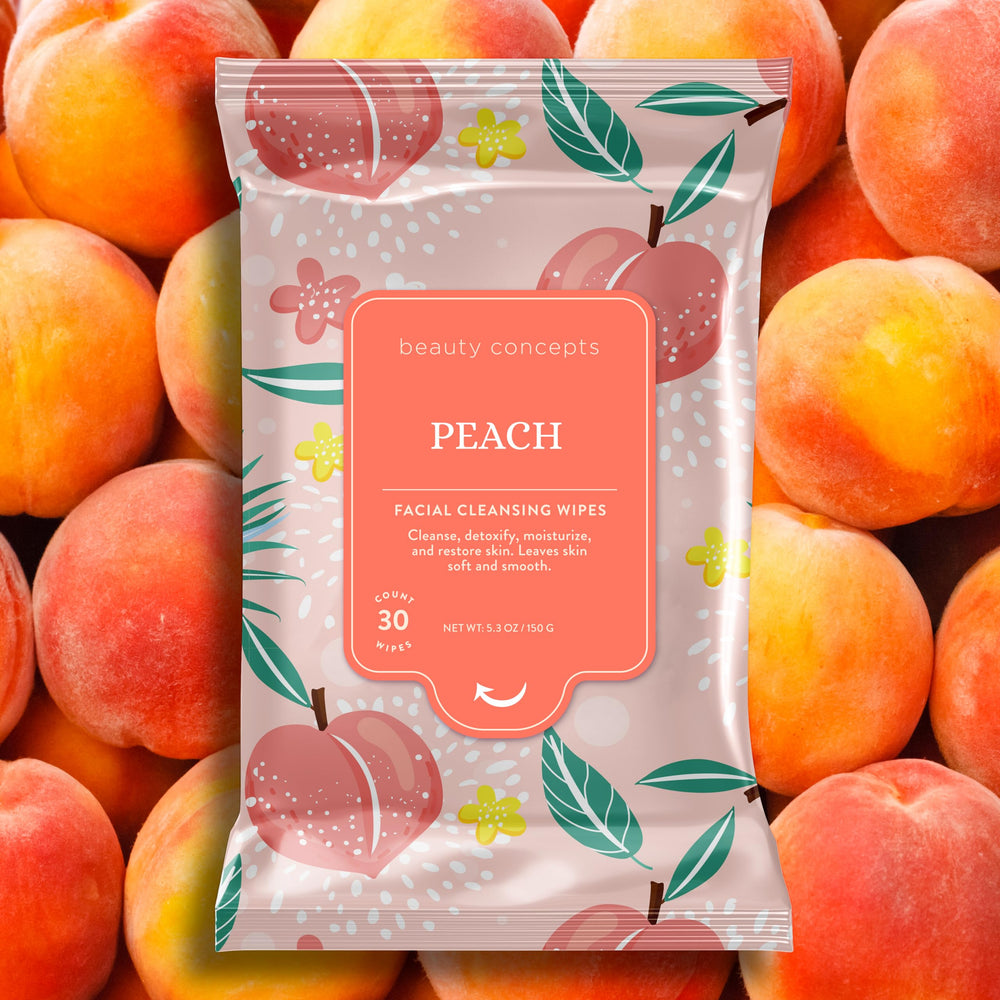 Présentoir B.C Beauty Concepts, affichage des lingettes parfumées pour le maquillage.