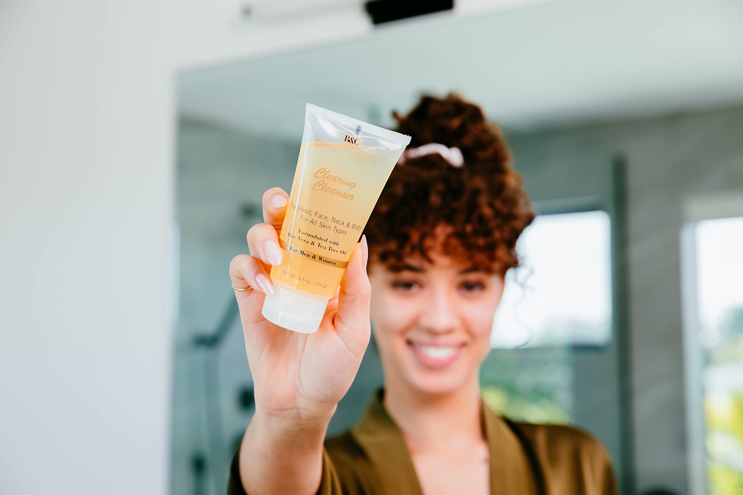Parfum discret et sensation fraîche après le rinçage.
