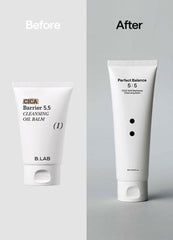 Texture crème douce B_LAB CICA Soft Meltaway prête à l application.