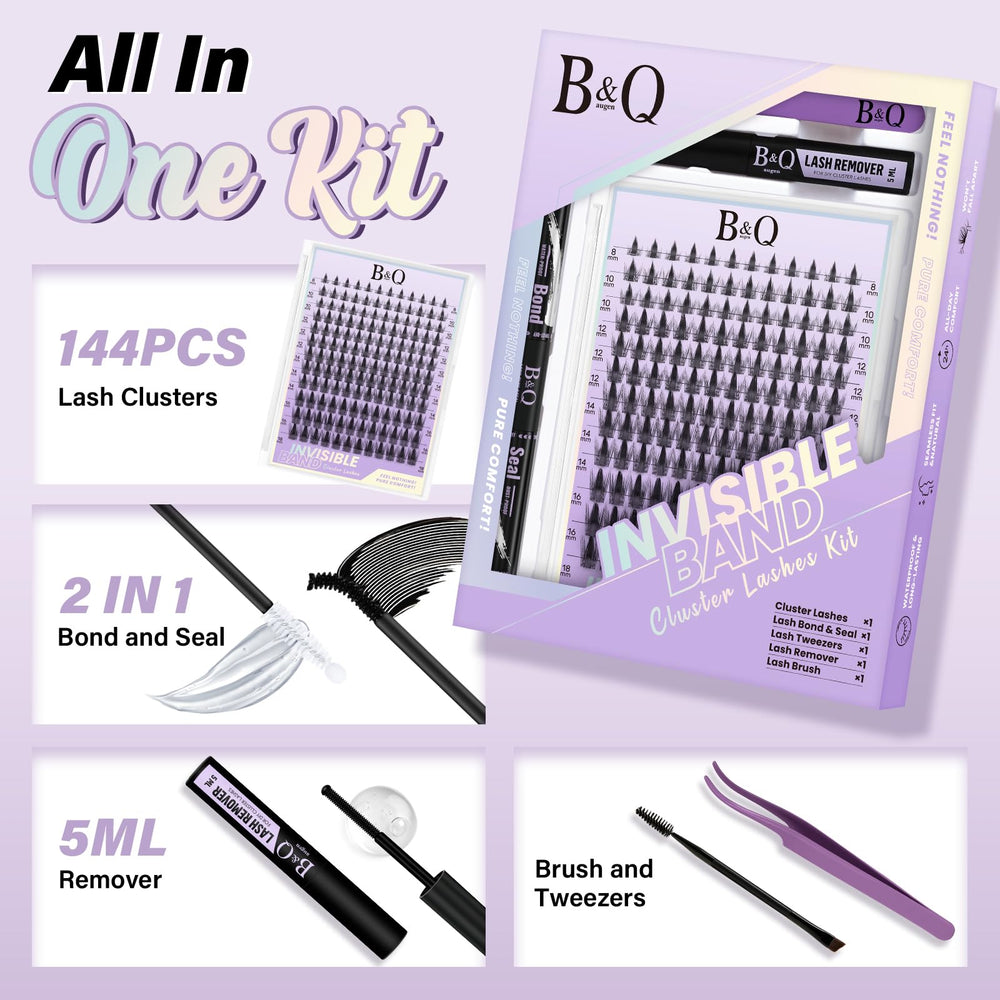 B&Qaugen Fairy Max Lash Clusters – accessoires utiles pour l’application