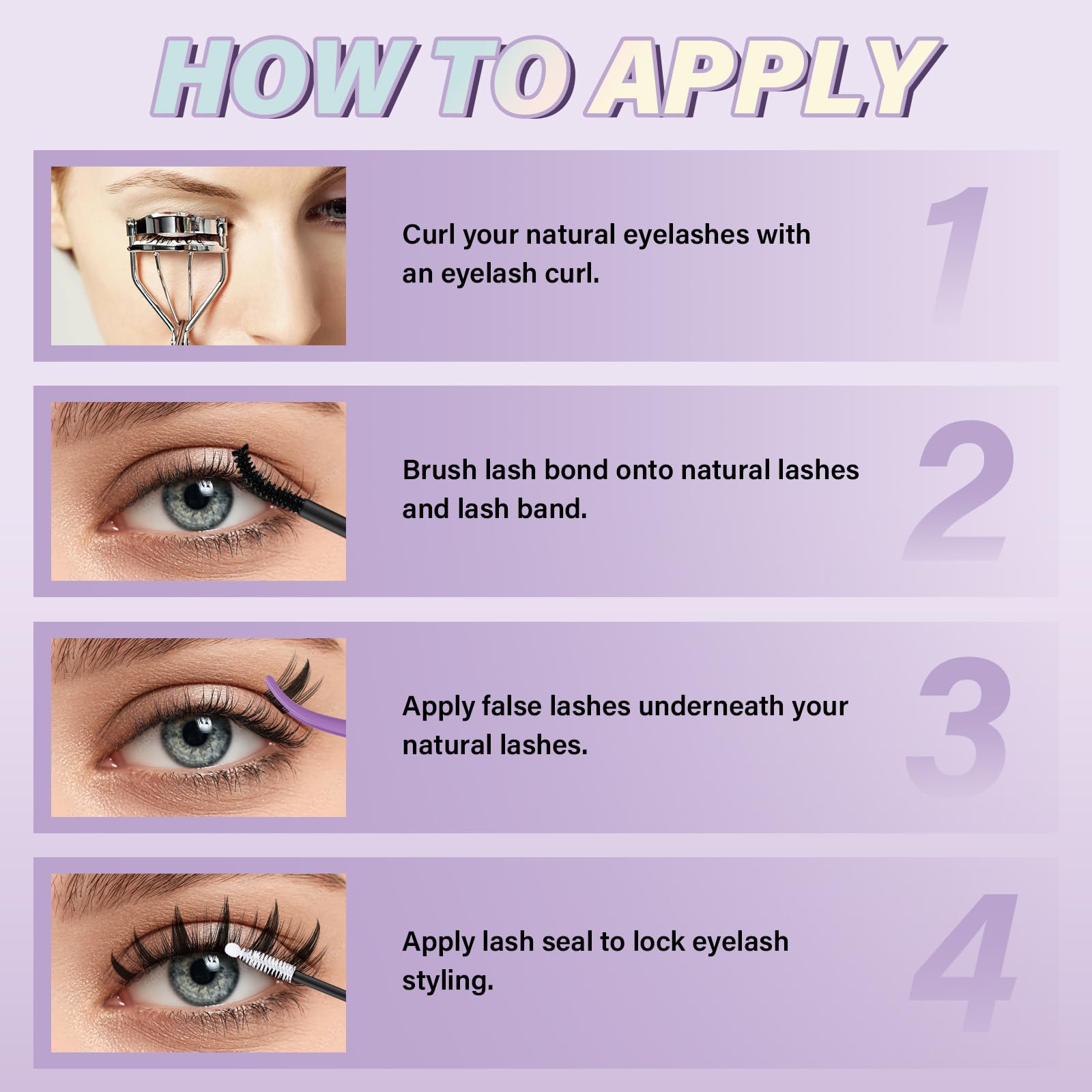 B&Qaugen Fairy Max Lash Clusters – confort ultra-léger sur les yeux