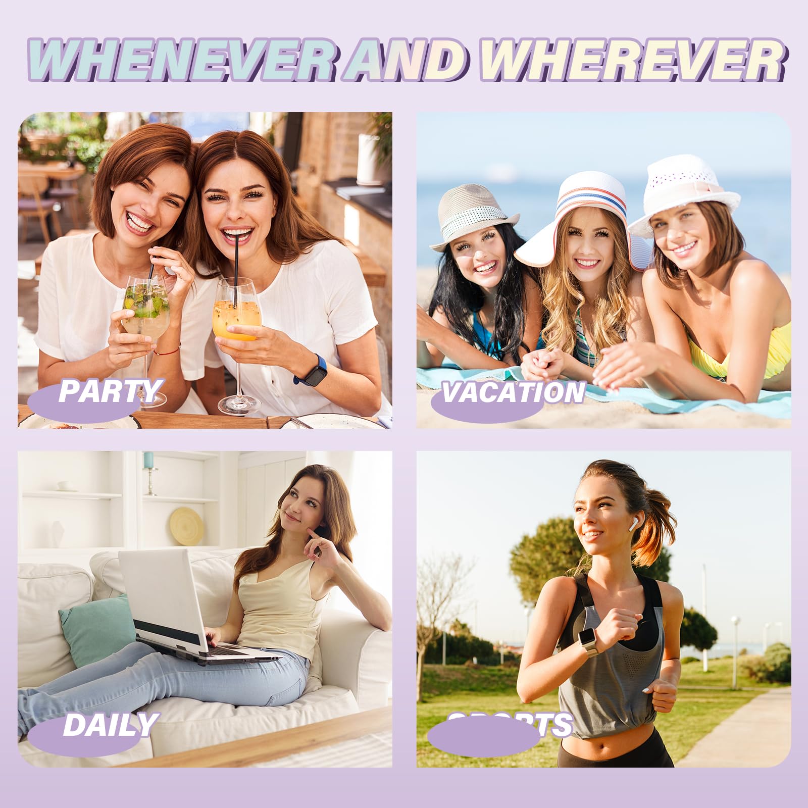 B&Qaugen Fairy Max Lash Clusters – pose rapide et simple