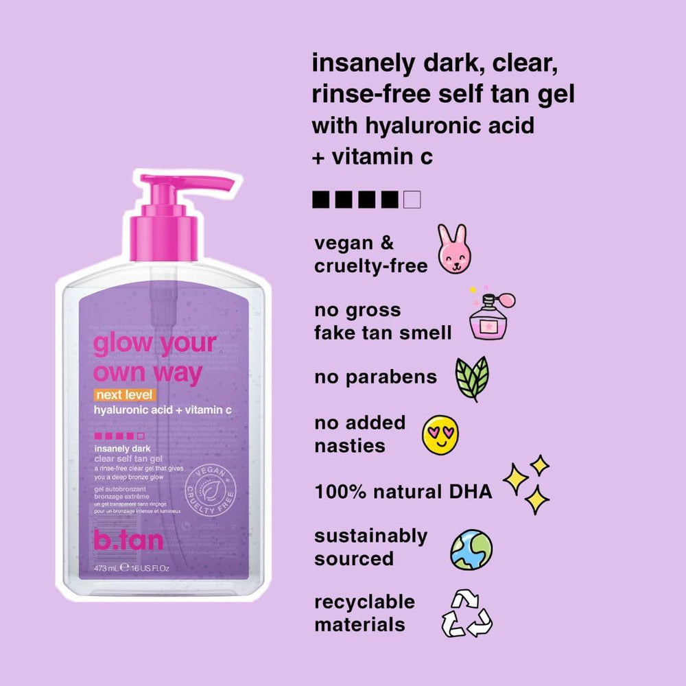 B.TAN: exfoliant corps prêt à exfolier et préparer la peau