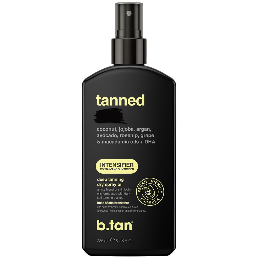 B.TAN huile bronzante – flacon, couleur bronzante et hydratation