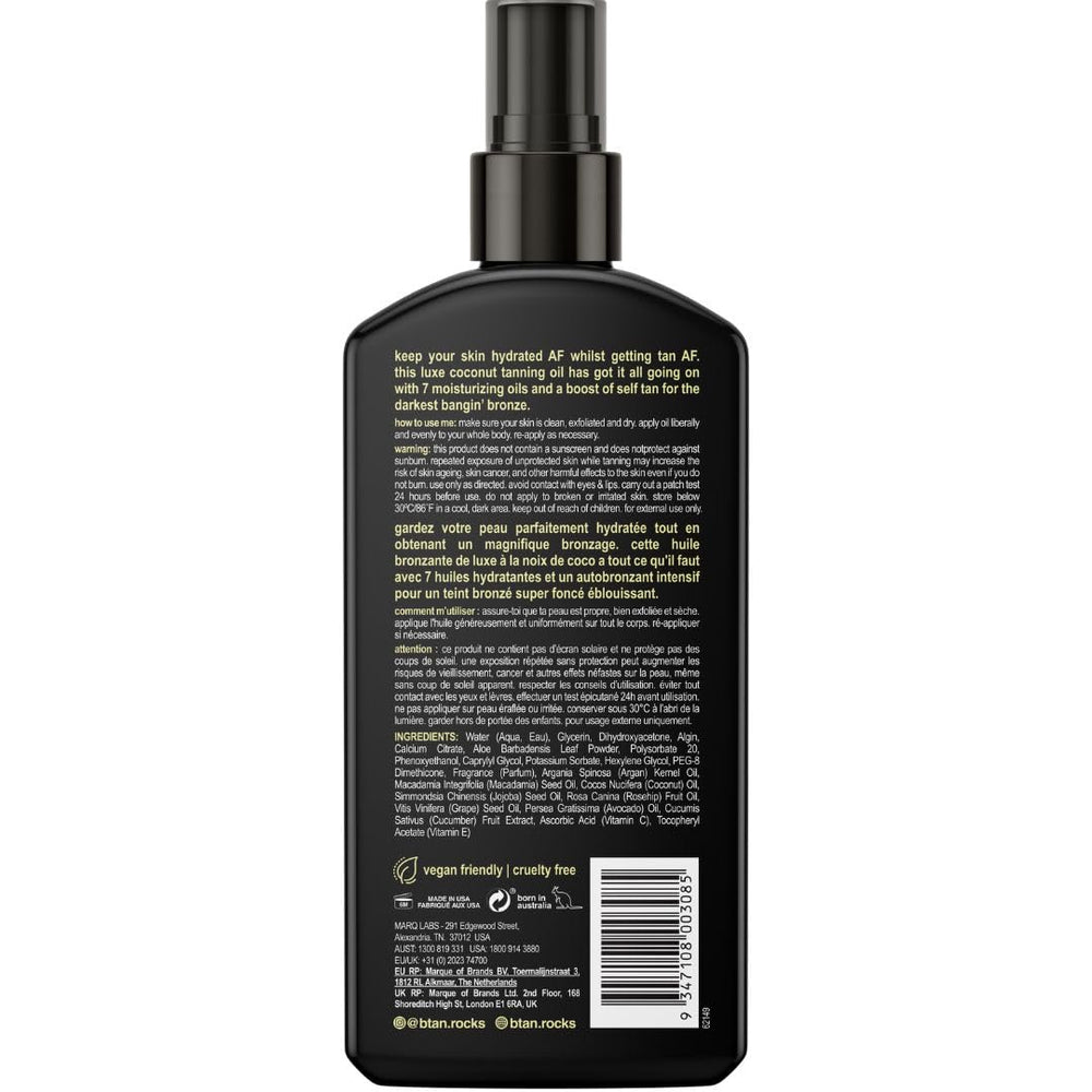 B.TAN spray bronzage rapide – application pratique et uniforme