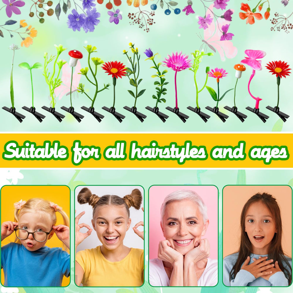 Baaxxango barrettes fruits colorés, style amusant pour enfants et adultes.