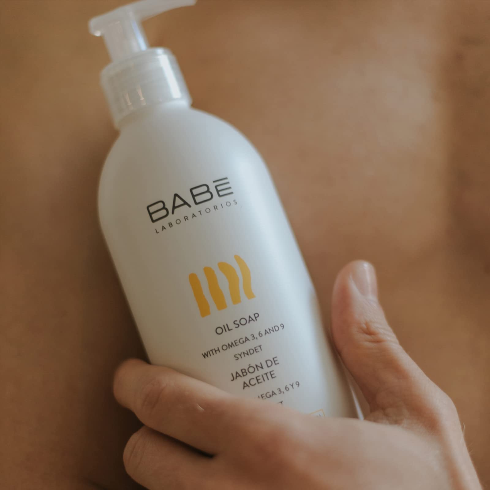Savon huile Babe Laboratorios 500 ml – oméga actifs pour nourrir la peau.