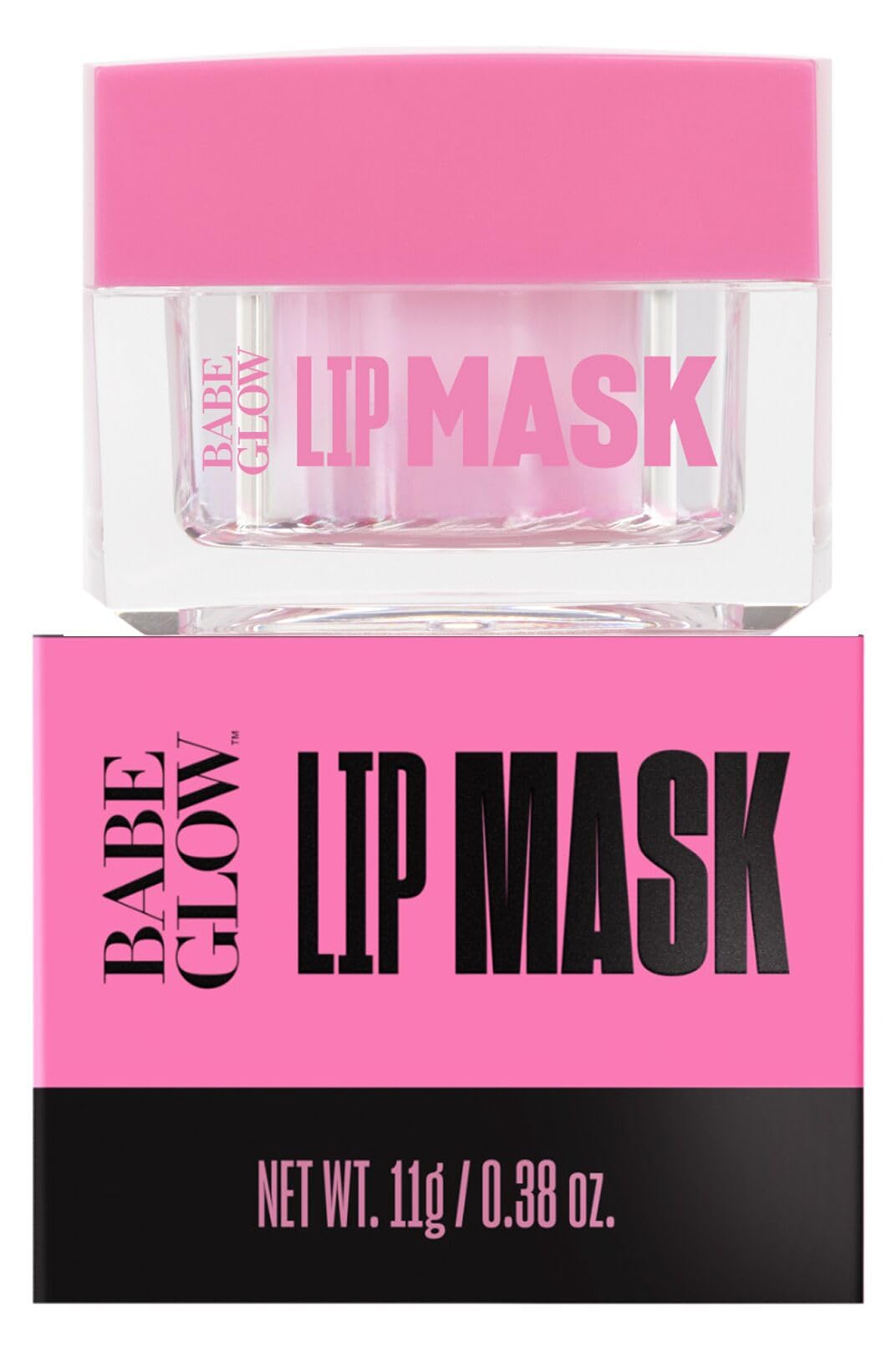 Babe Original Babe Glow masque lèvres nuit, hydrate durablement et adoucit les lèvres.