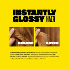 Babe Original bottle shows the marked dose for hair lengths