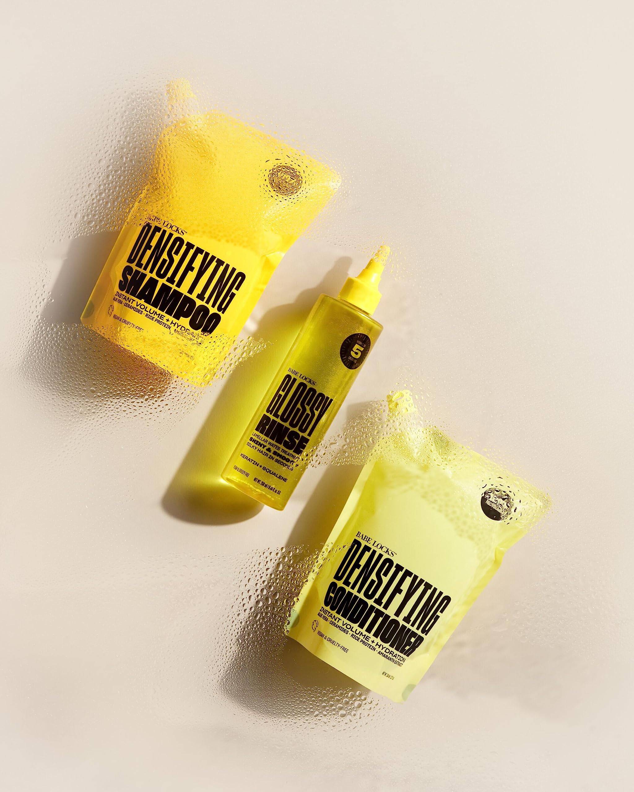 Babe Original Glossy Rinse provides a radiant final look ready for styling