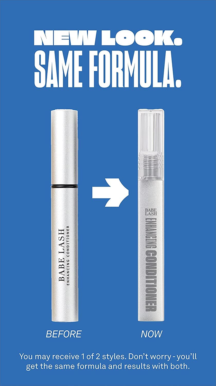 Babe Original Sérum Cils Avant-Après montre les résultats potentiels sur la longueur.