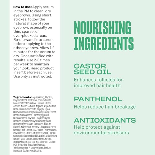 Huile de ricin et formulation nourrissante du sérum Babe Original.