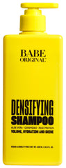 Babe Original Shampoing densifiant en gros plan, promouvant le volume